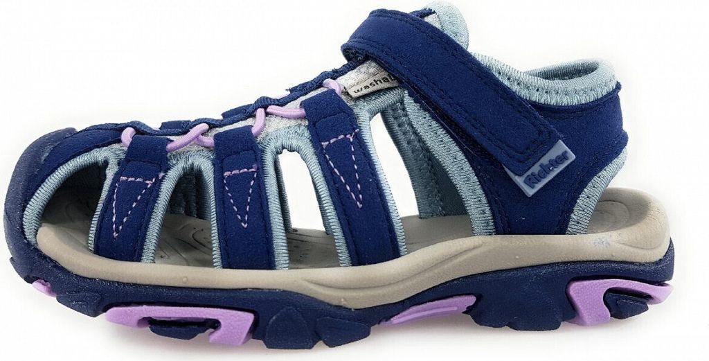 Richter Mädchen Sandale in Blau, Größe 34