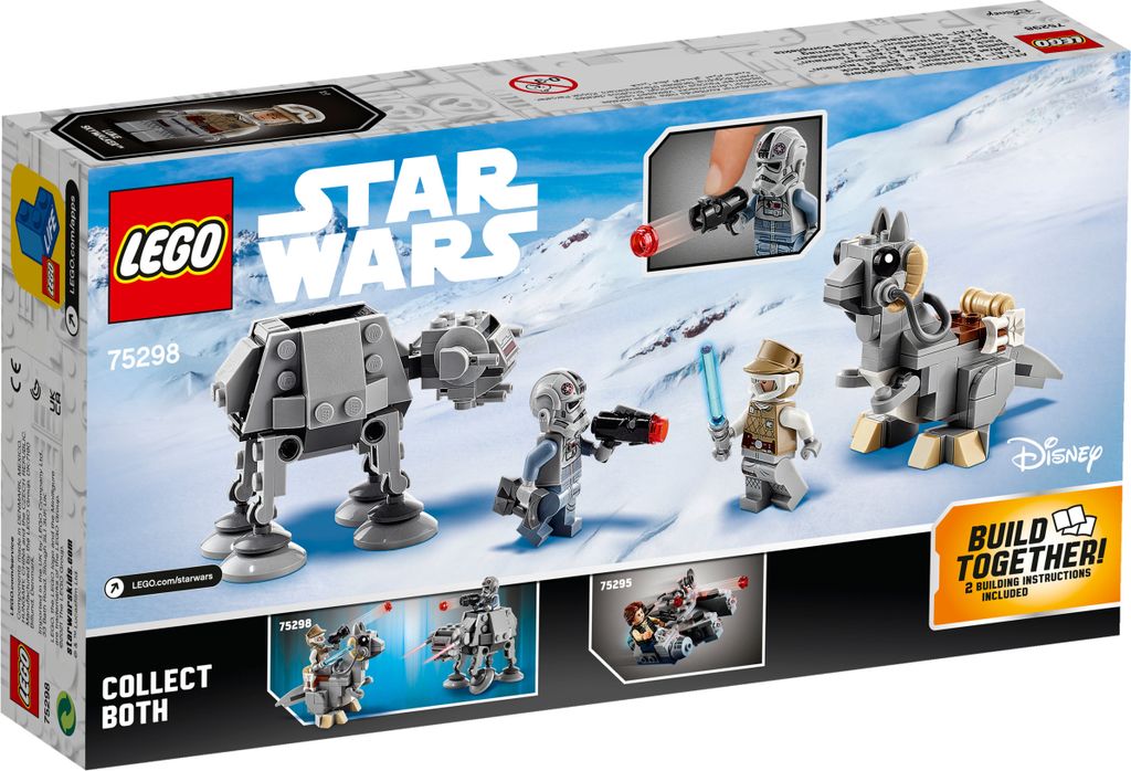 LEGO® Star Wars™ 75298 AT-AT™ vs. Tauntaun™ Microfighters Produktbild 