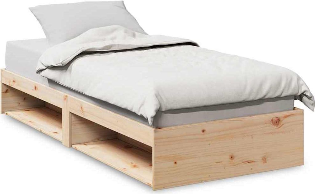 vidaXL Tagesbett ohne Matratze 90x200 cm Massivholz Kiefer
