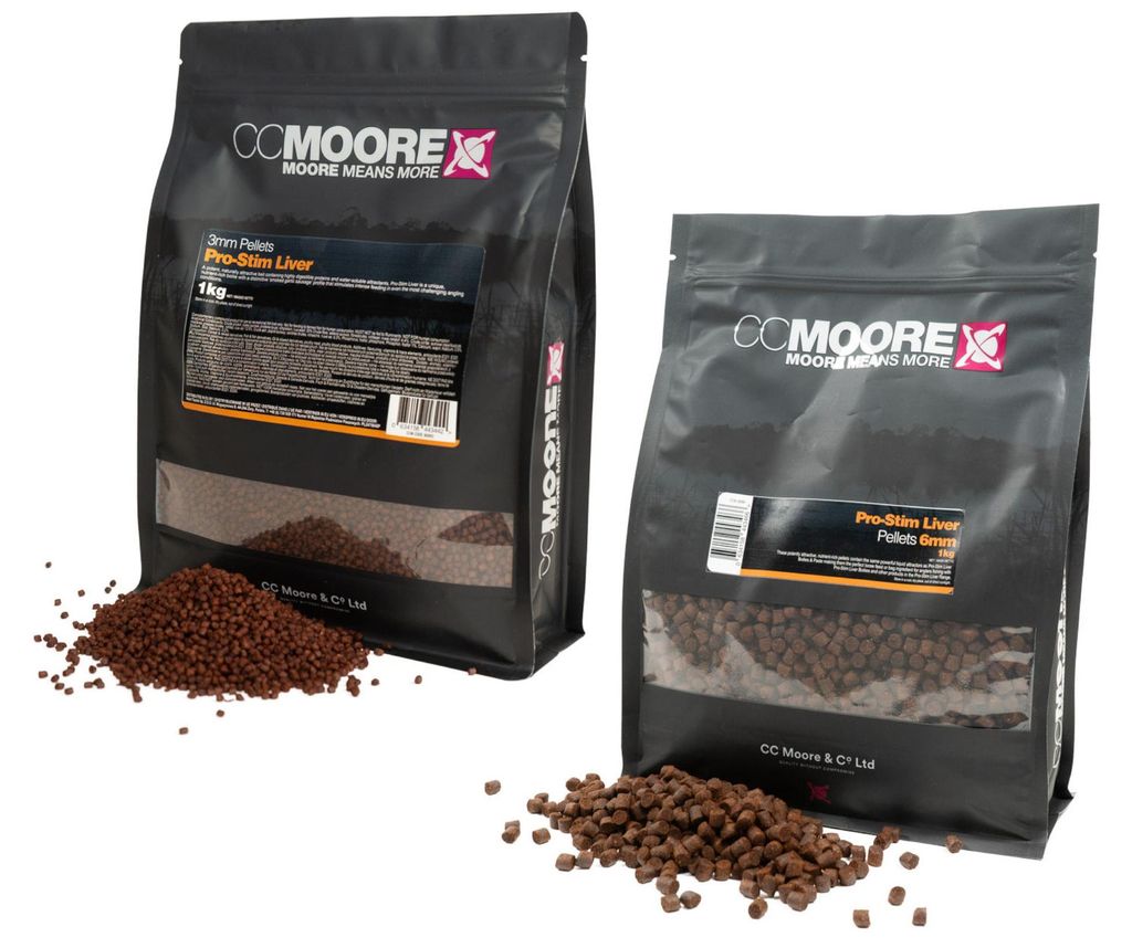 CC Moore Pro-Stim Liver Pellets - 1kg Pellets, Produktbild 