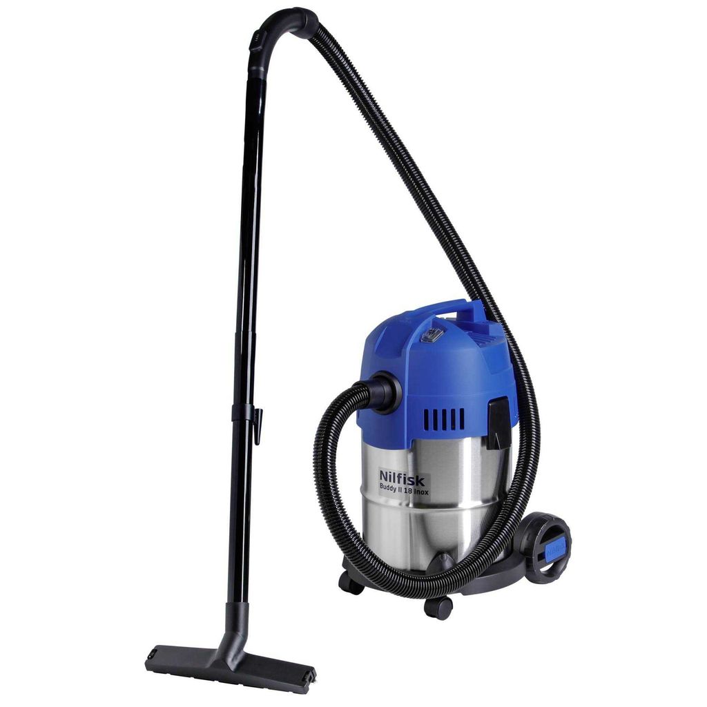 Nilfisk Buddy II 18 Inox 0 Nass-Trockensauger, Leistung: 1200 W - Fassungsvermögen: 18 l; 18451129
