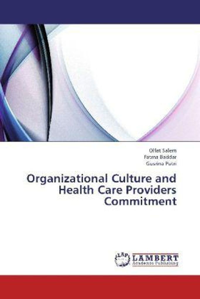 Salem, O: Organizational Culture and Health Care Providers C