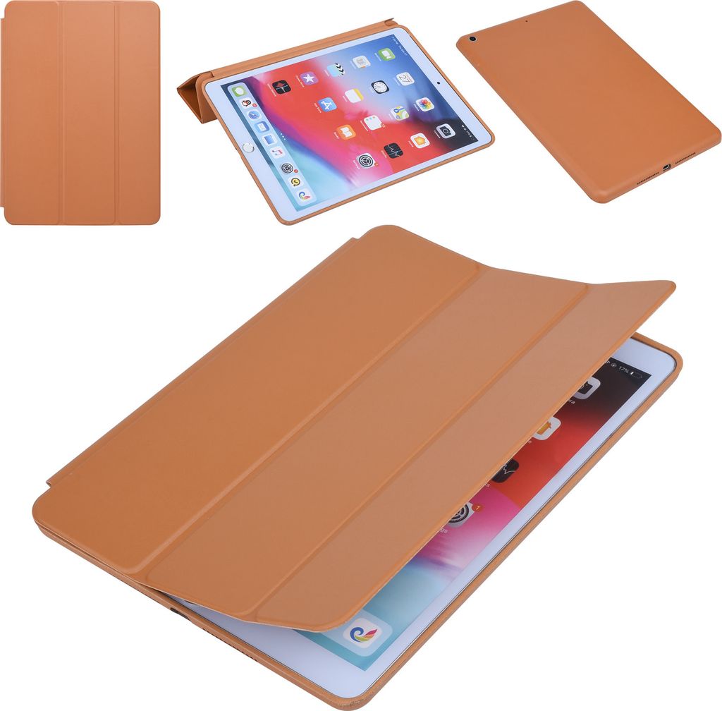 Apple iPad 10.2 2019 Brown Book case Tablet - Smart Case