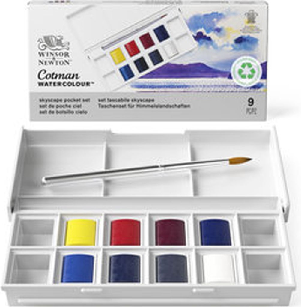 LEFRANC BOURGEOIS WINSOR & NEWTON Cotman Pocket Set Skyscape