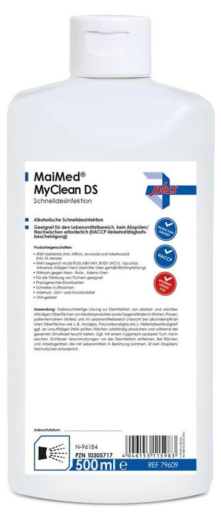Maimed Myclean DS Disinfezione rapida Lsg.neutro 500 ml Immagine del prodotto 