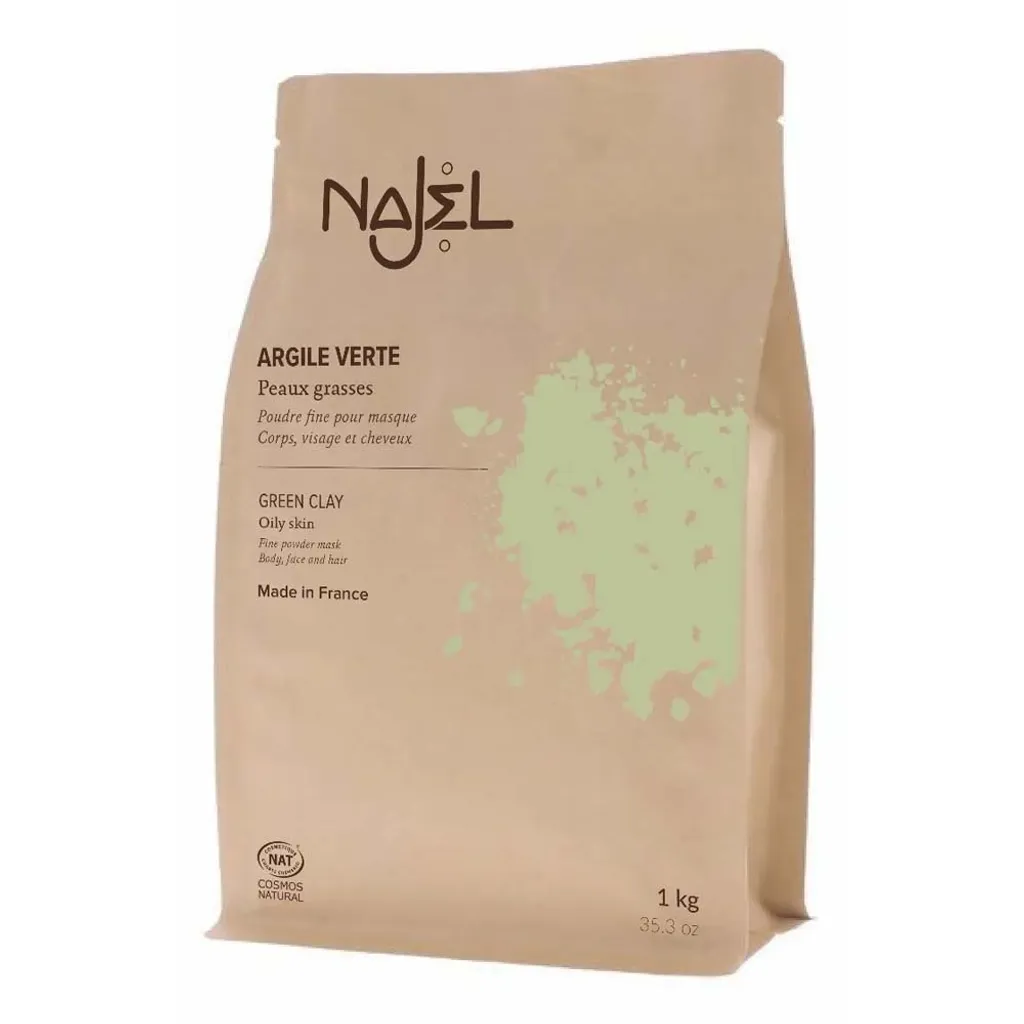 Argilla Verde Superventilata 1kg - Uso Esterno Estetico e Terapeutico