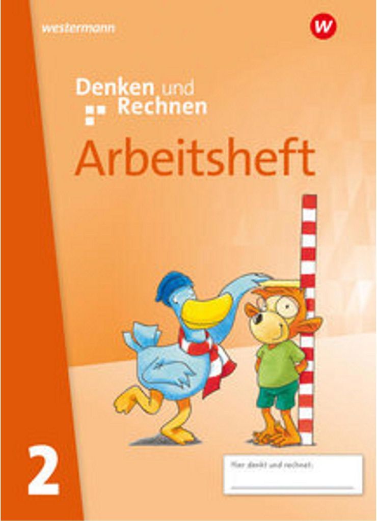 Denken und Rechnen 2. Arbeitsheft. Allgemeine Ausgabe Image du produit 