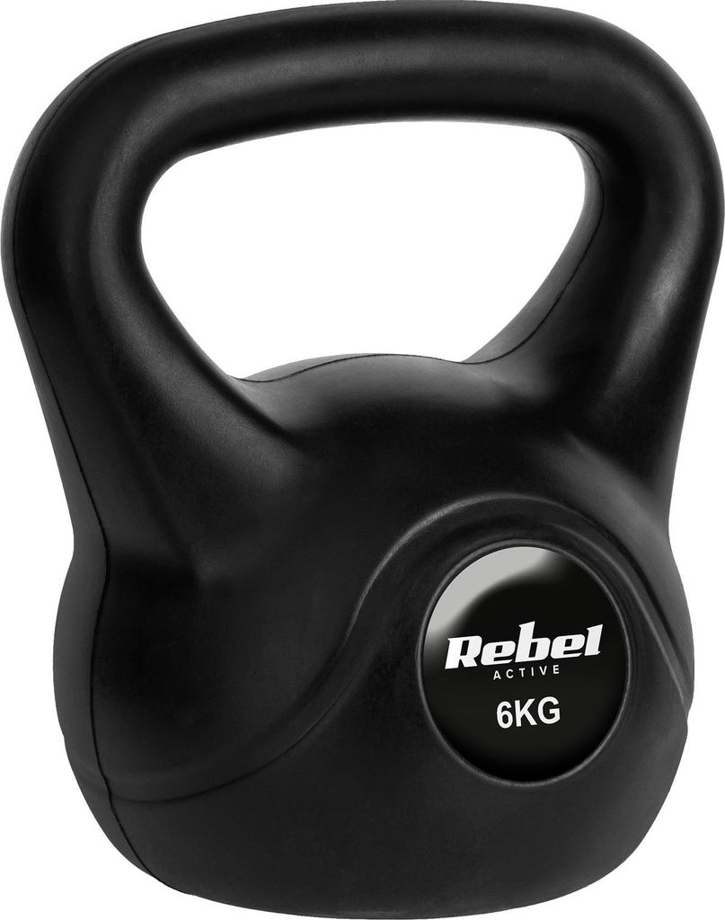 Rebel Gusseisen Kettlebell 6kg – Vielseitiges Trainingsgerät