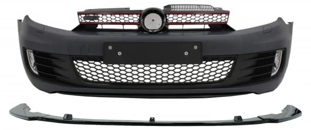 Spoiler de pare-chocs avant pour personnaliser la VW Golf 6 look GTI
