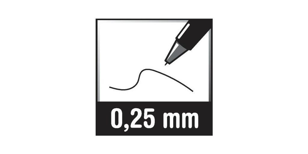 Pentel Geltintenroller EnerGel 0,25mm bl