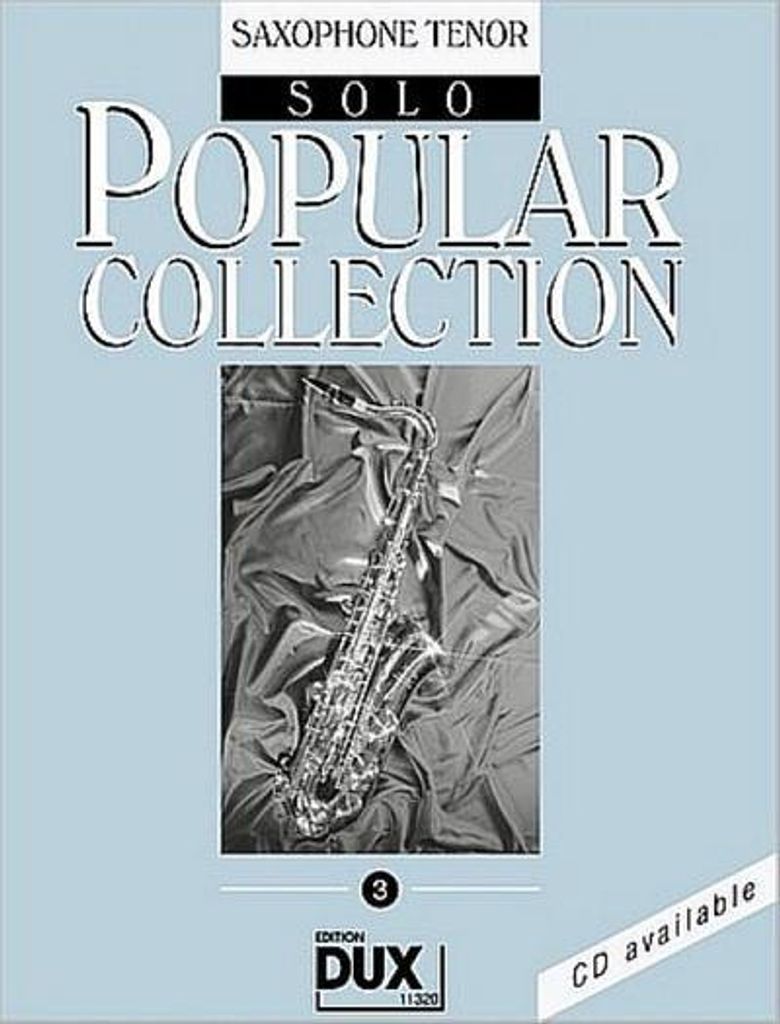 Popular Collection 3. Saxophone Tenor Solo