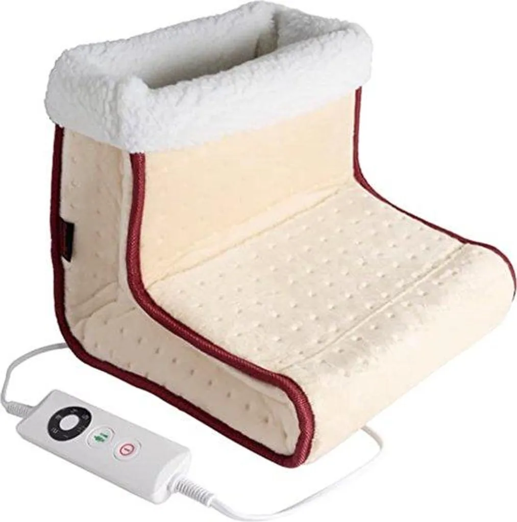 Chauffe-pieds électriques Gris Confort - Appareil de massage des pieds