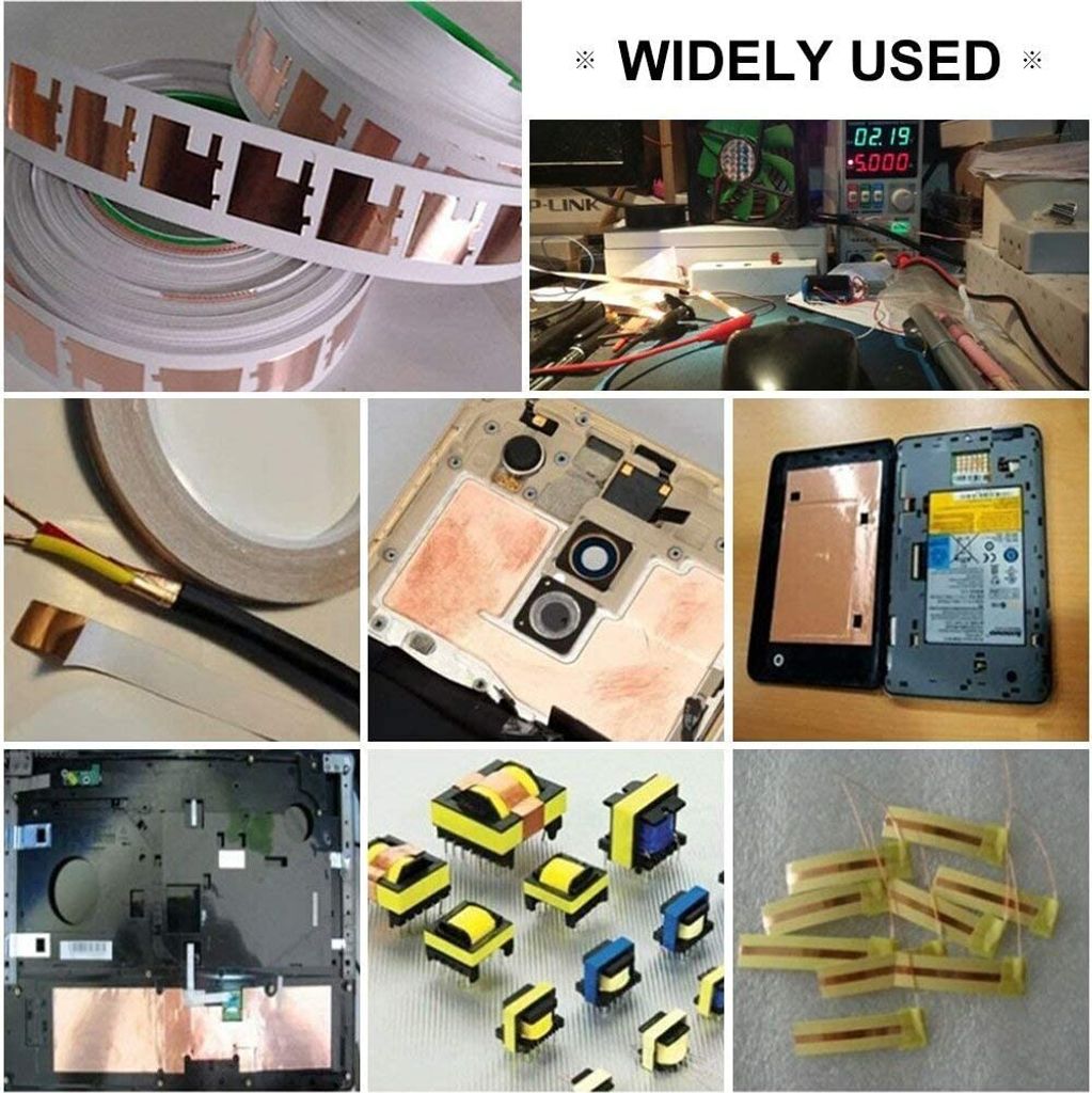 50mm * 25M * 0,05mm měděné fólie lepicí páska měděné fólie Obrázek produktu 3