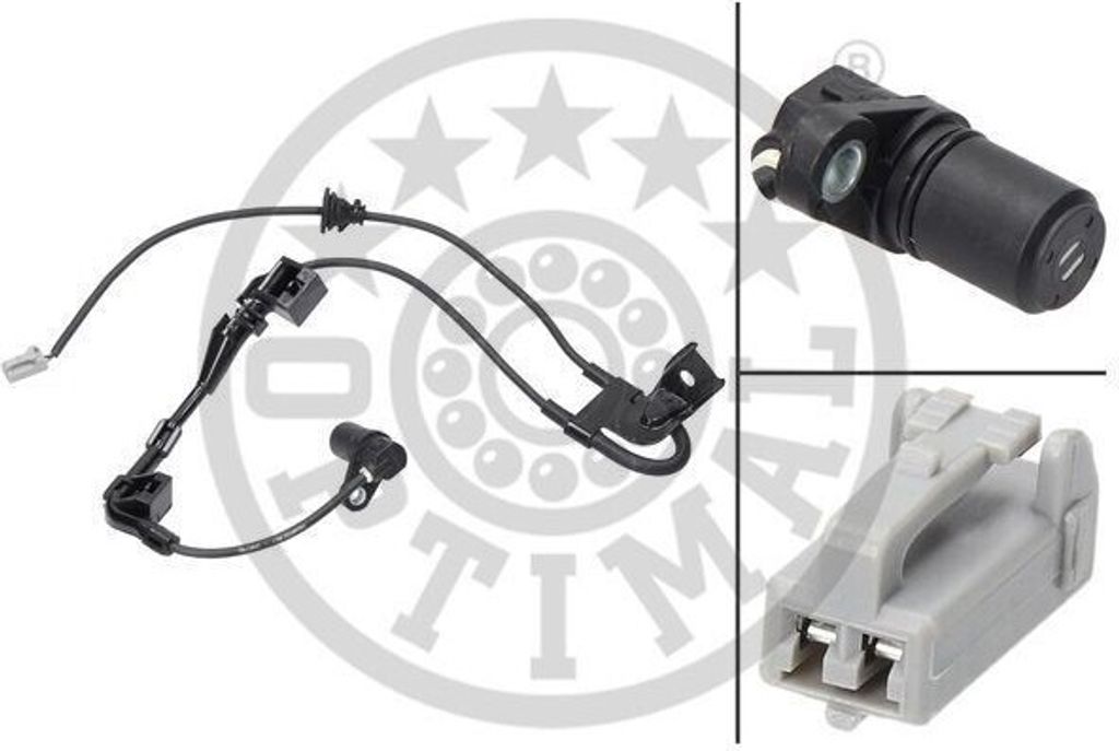 OPTIMAL ABS Sensor Raddrehzahl Hinten Rechts für TOYOTA COROLLA Liftback (E11) 06-S379