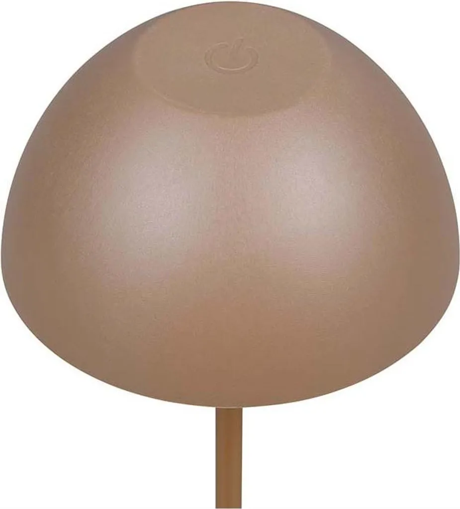 Lampada LED da Tavolo Ristorante Esterno Marrone Touch Dimmer