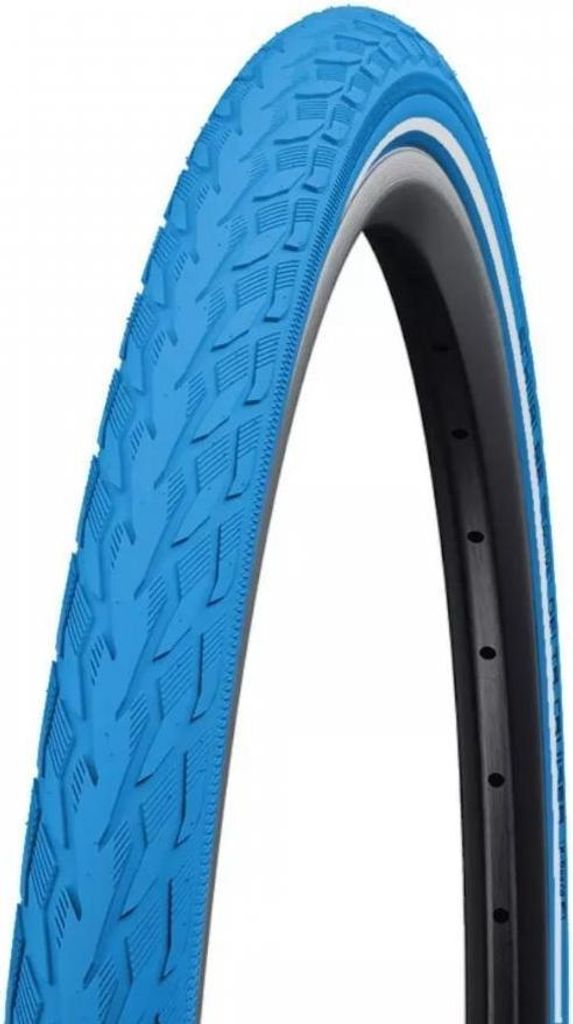 Schwalbe Reifen Delta Cruiser Plus 28x1.50" 40-622 blau Reflex Draht