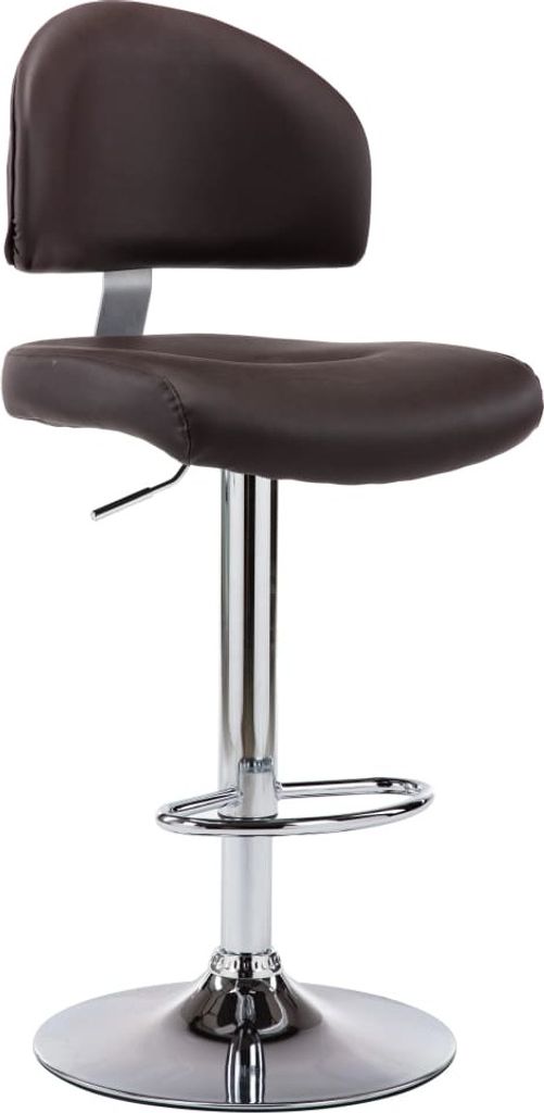 Barhocker Braun Kunstleder