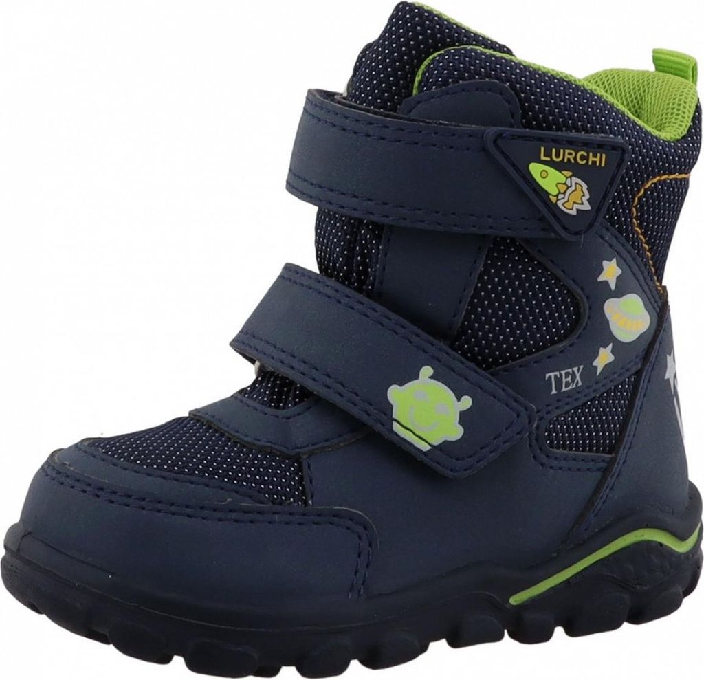 Lurchi  Kinderschuhe Jungen Winterstiefel Blau Freizeit Produktbild 