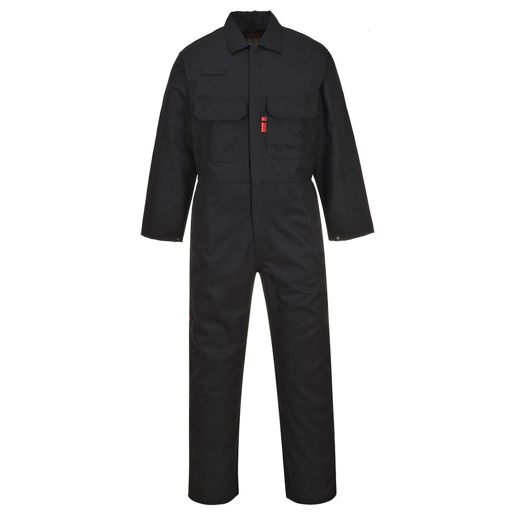 Portwest BIZ1 Flammhemmender Bizweld Overall Black Gr. S