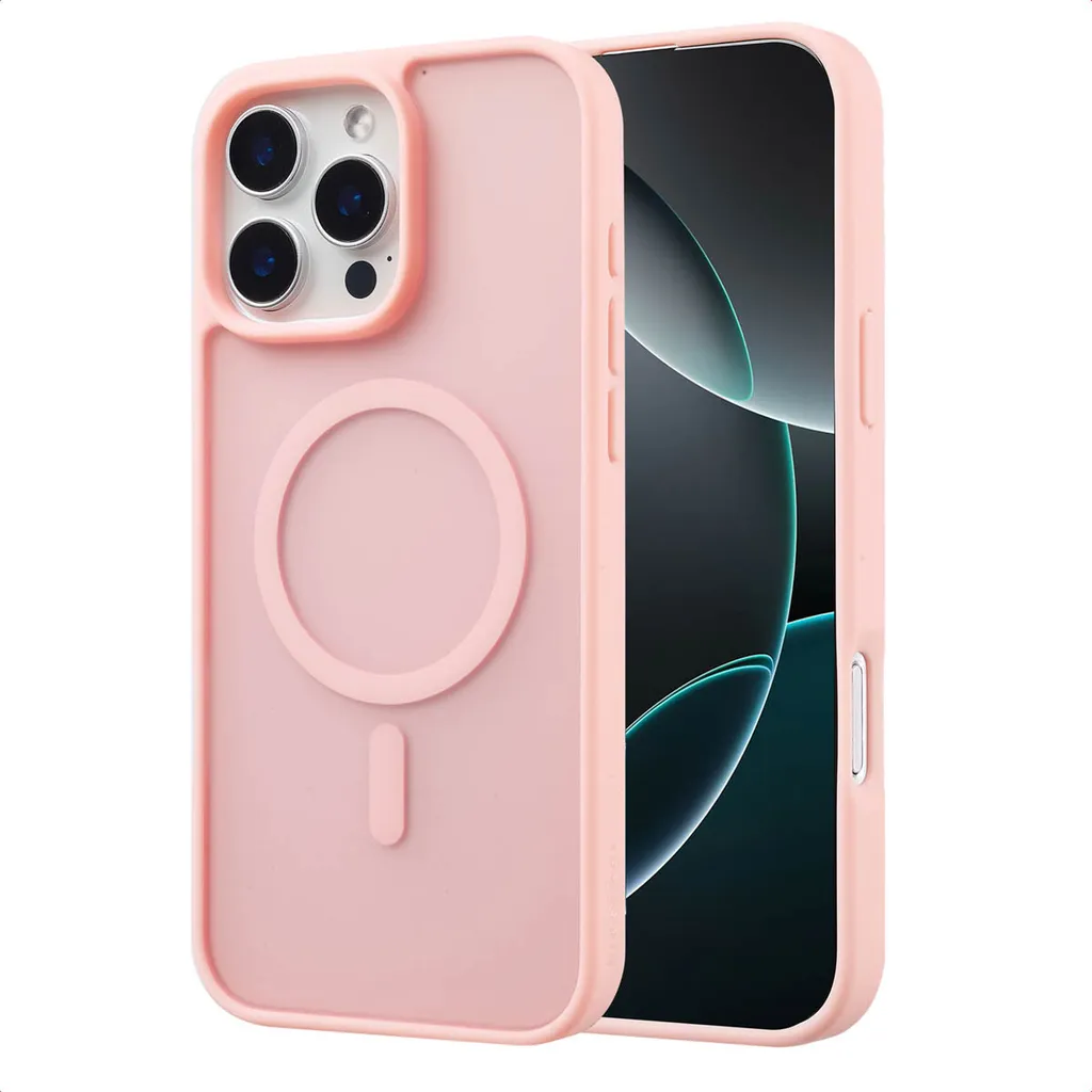 imoshion Color Guard MagSafe iPhone 16 Pro Rosa: Protezione e Stile