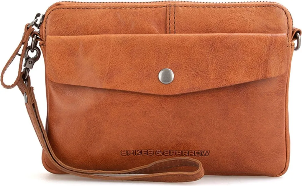 Spikes & Sparrow Idaho Brandy: Borsa Cuoio Marrone per Viaggiatori