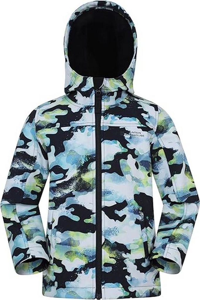 Mountain Warehouse - "Exodus" Softshelljacke für Kinder MW4490 (146-152) (Holzkohle)