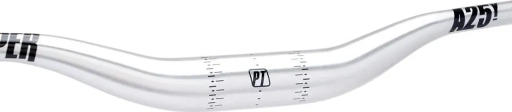 Cintre VTT Protaper argenté 31,8 mm en alu pour une conduite fluide
