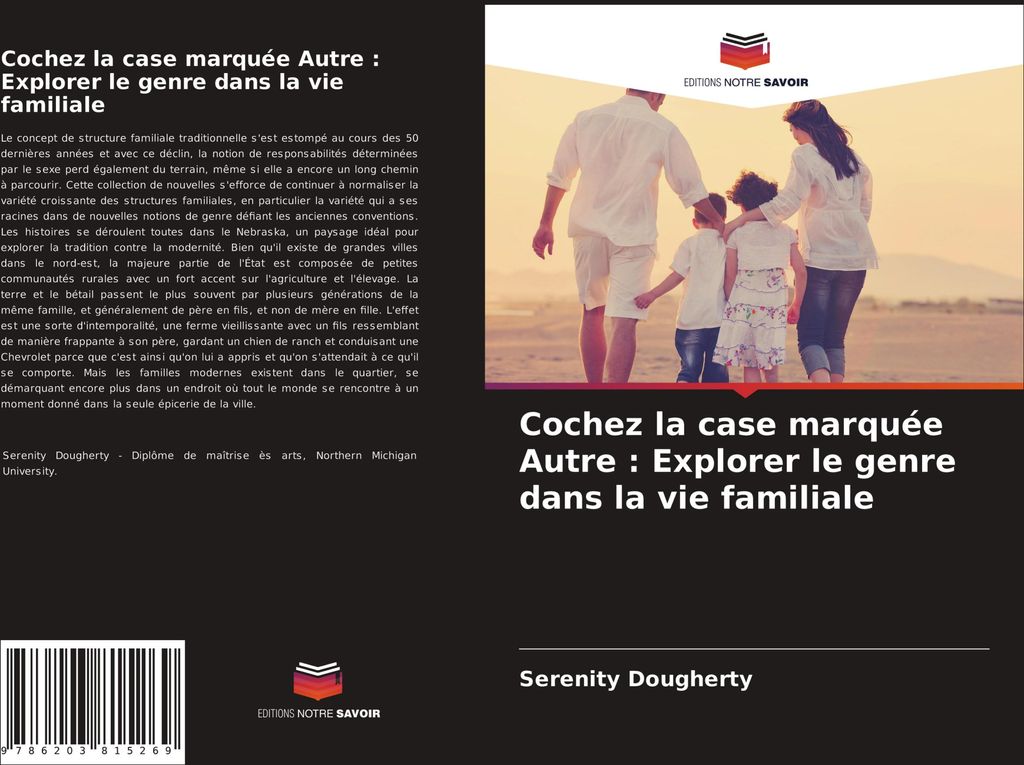 Cochez la case marquée Autre : Explorer le genre dans la vie familiale
