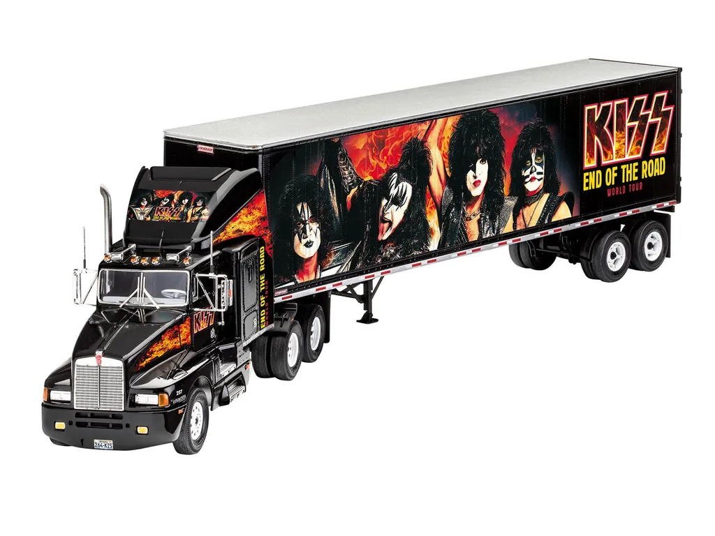 Revell 07644 Coffret Cadeau KISS Tour Truck Maquette de Camion 1:32