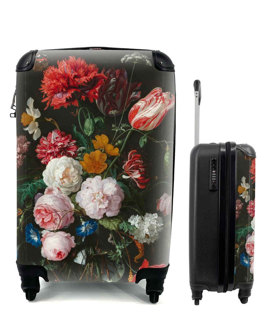 MuchoWow® Koffer Handgepäck Trolley Rollkoffer Kleine Produktbild 