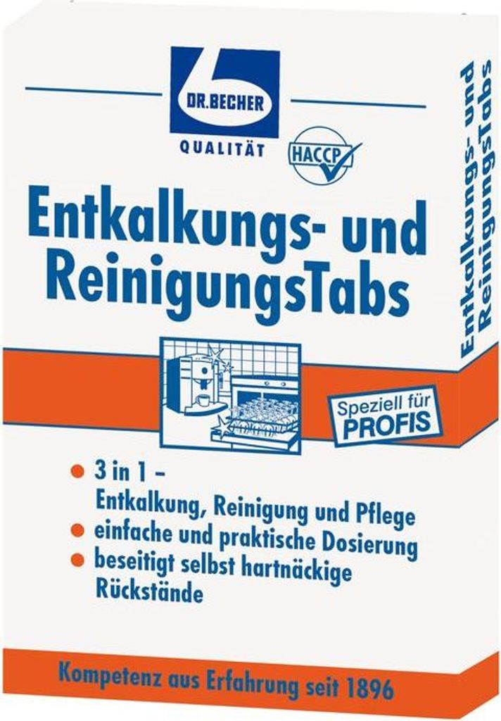 Dr. Becher Entkalkungs- und ReinigungsTabs