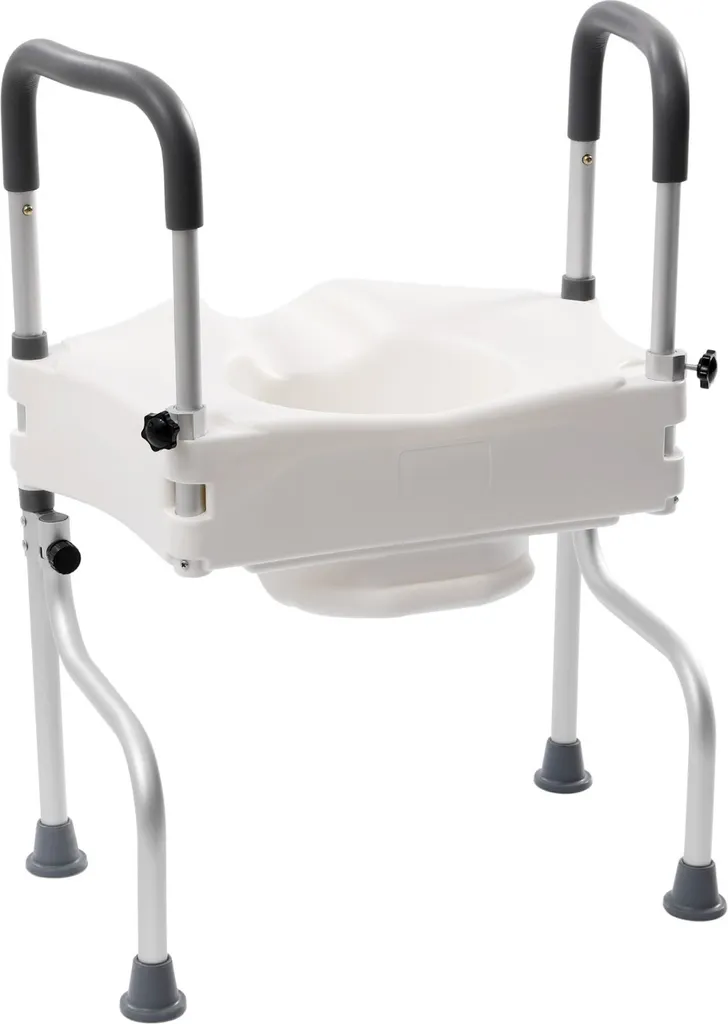 Réhausseur de toilette pour PMR et femme enceinte - Confort et Appui