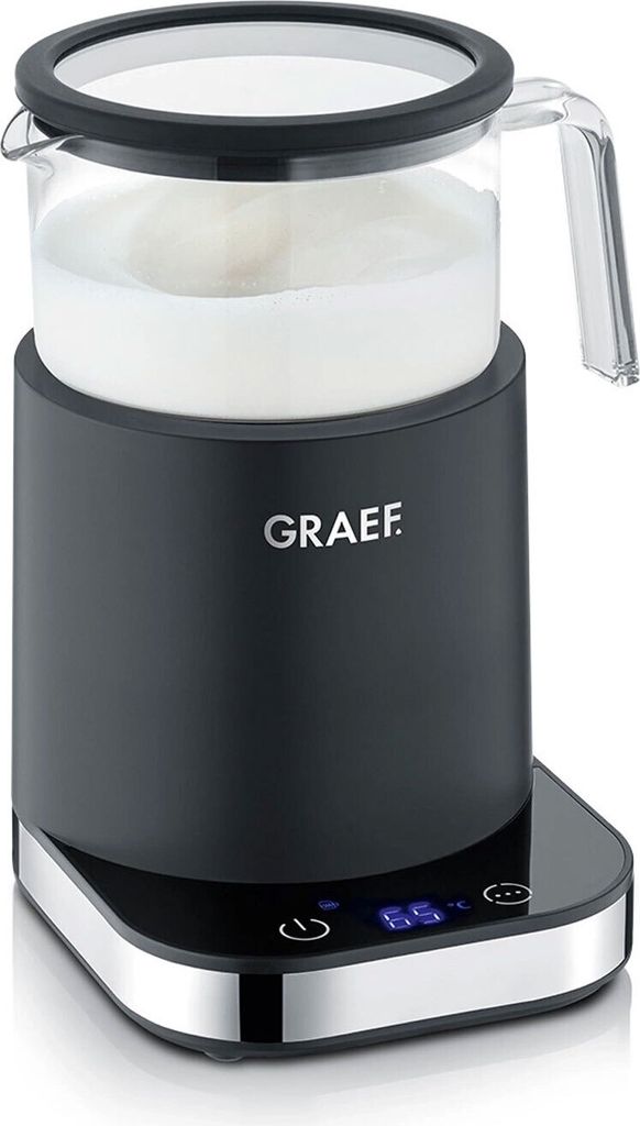 Graef MS902 Glas-Milchaufschäumer schwarz matt (MS902) Produktbild 2