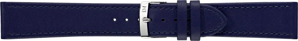 Remplacez votre bracelet montre usé par ce Morellato bleu en cuir 20mm