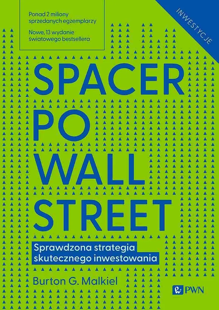 Spacer po Wall Street Burton Malkiel Libro Polacco - Strategia Investimento