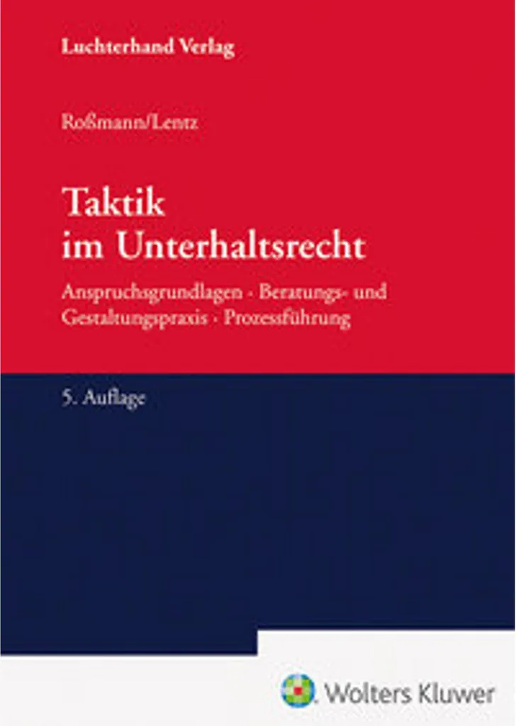 Réussir son Dossier de Pension avec Taktik im Unterhaltsrecht
