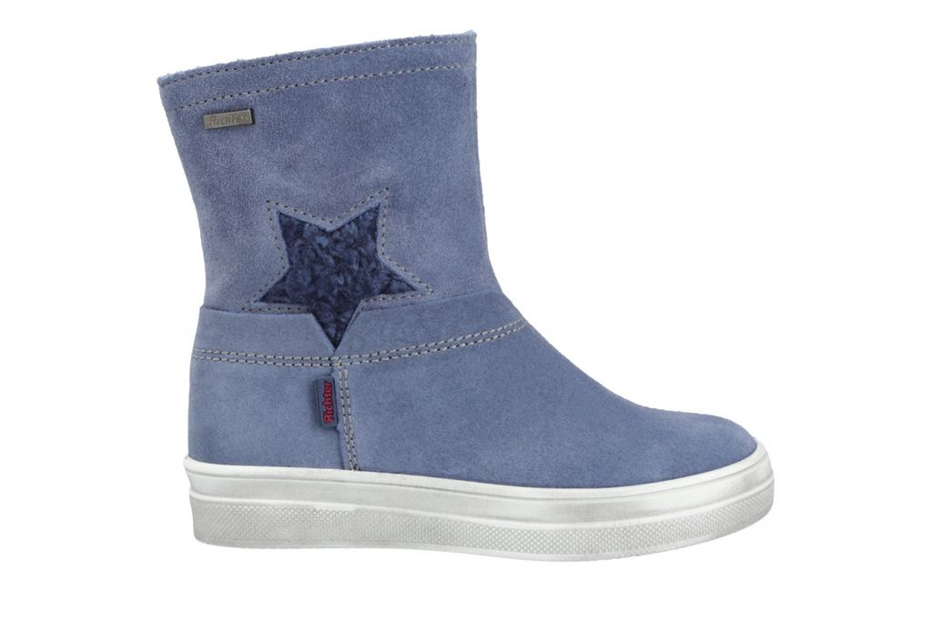 RICHTER Kinder Stiefel blau Gr. 27