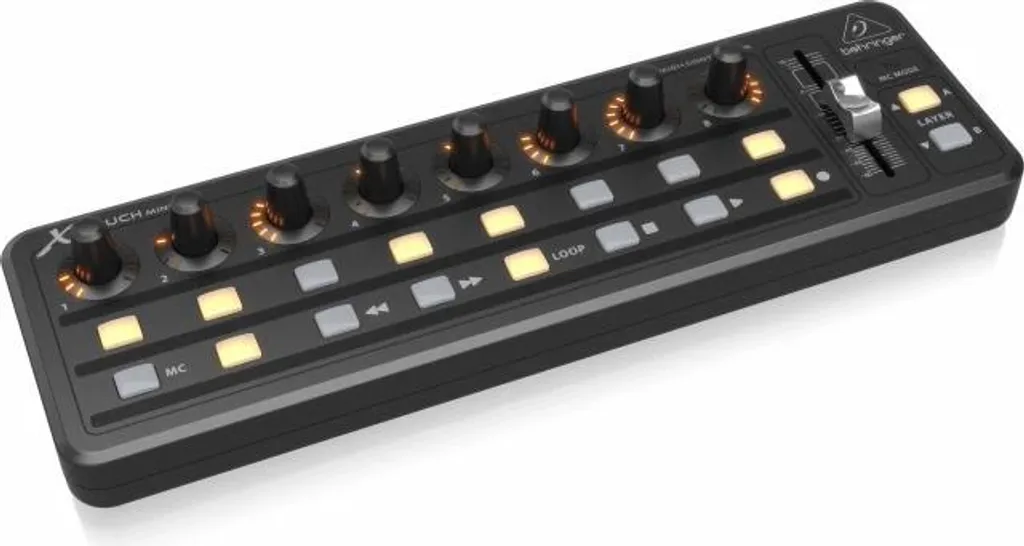 Behringer X-TOUCH MINI avec 8 Encodeurs rotatifs et 16 Touches LED - 7