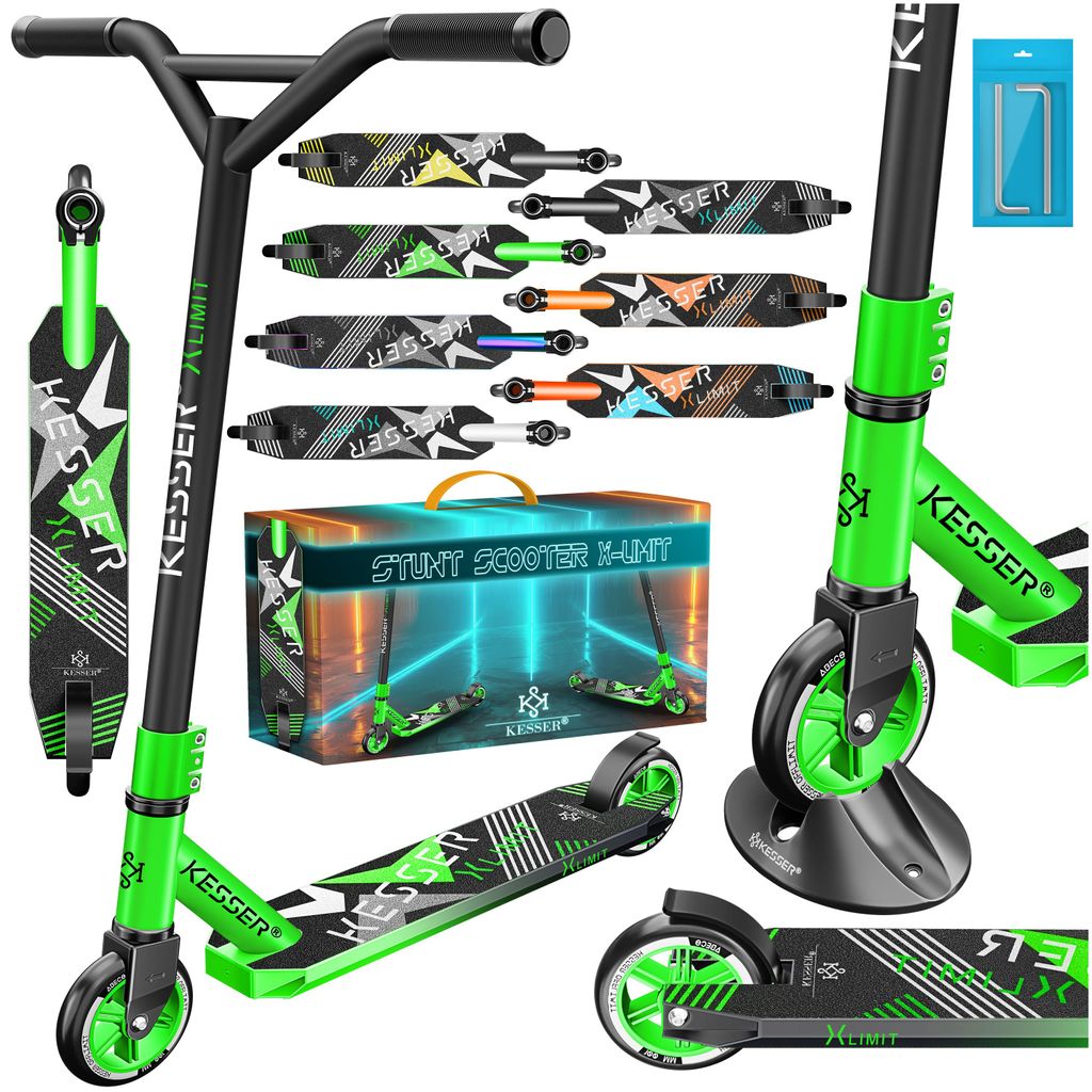 Trottinette KESSER® Funscooter Stuntscooter X-Limit - Image du produit 