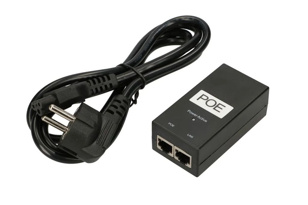 Extralink POE-24-12W Zasilacz PoE 24V, 0.5A, 12W, kabel w Zdjęcie produktu 