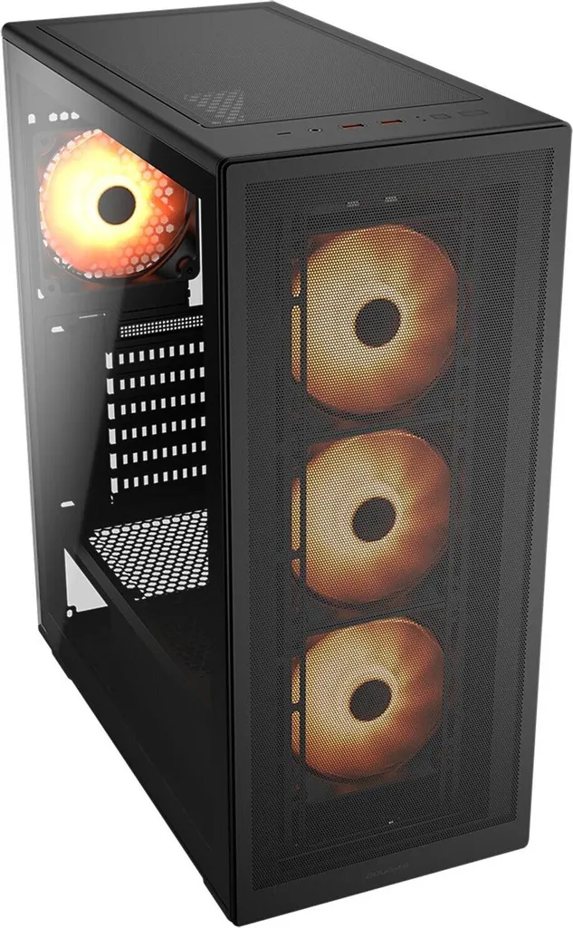 Cougar MX220 RGB Boîtier PC avec Éclairage LED et Ventilation Optimisée - 5