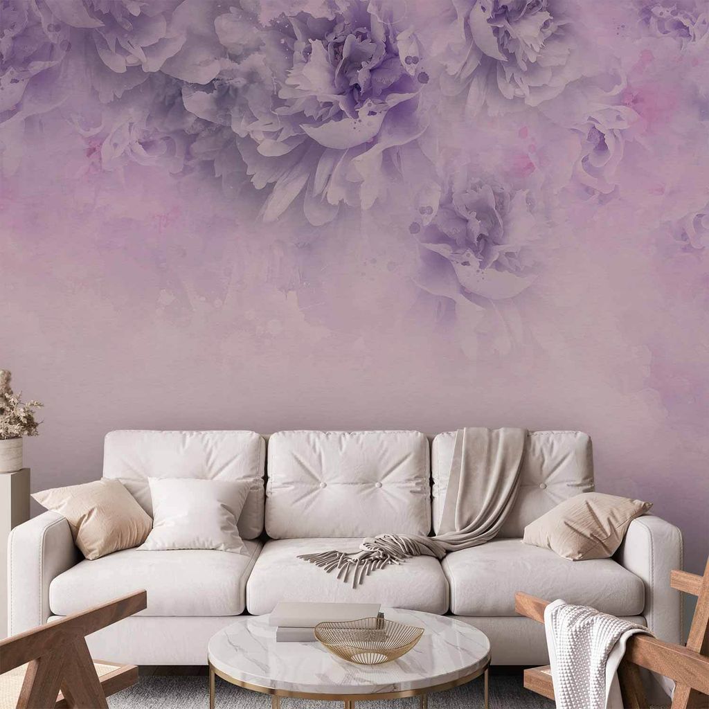 Vlies Fototapete - Floral Etude of Life - Third Variant 350x256 cm Blumen b-C-1026-a-d