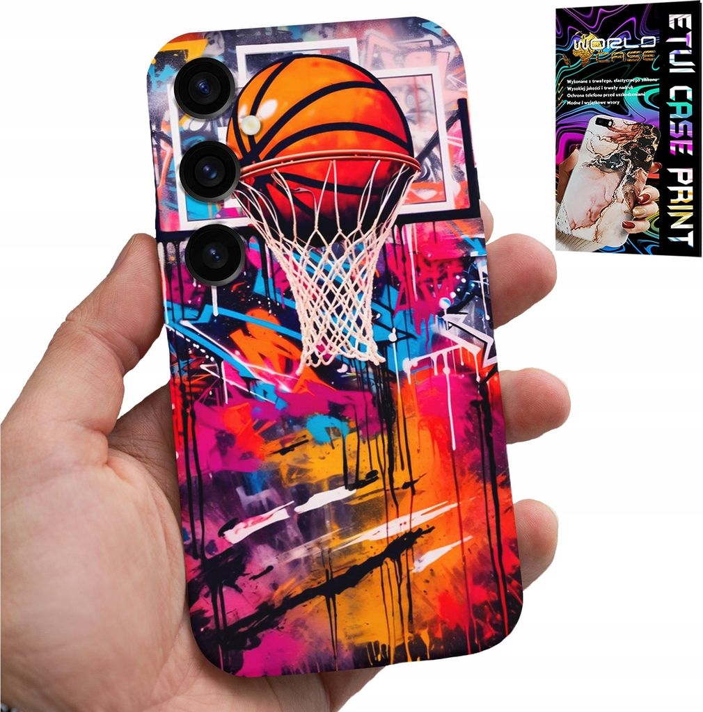Fall Für Samsung Galaxy S23 Fe - Basketball Nba Strasse Graffiti Korb Fan