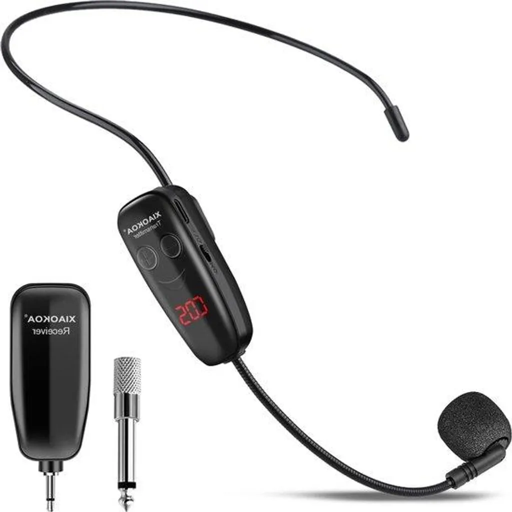 Kit Karaoké UHF avec Micros sans Fil et Écran LED pour Amplificateur