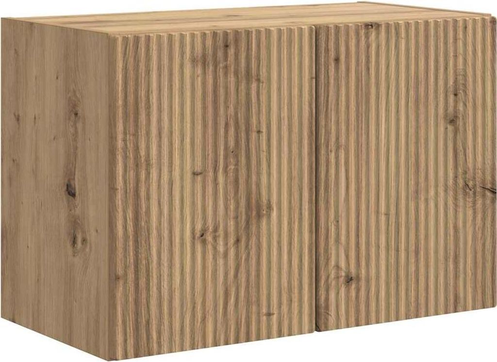 vidaXL TV-Wandschrank Artisan-Eiche 59,5 x 31 x 40 cm Holzwerkstoff