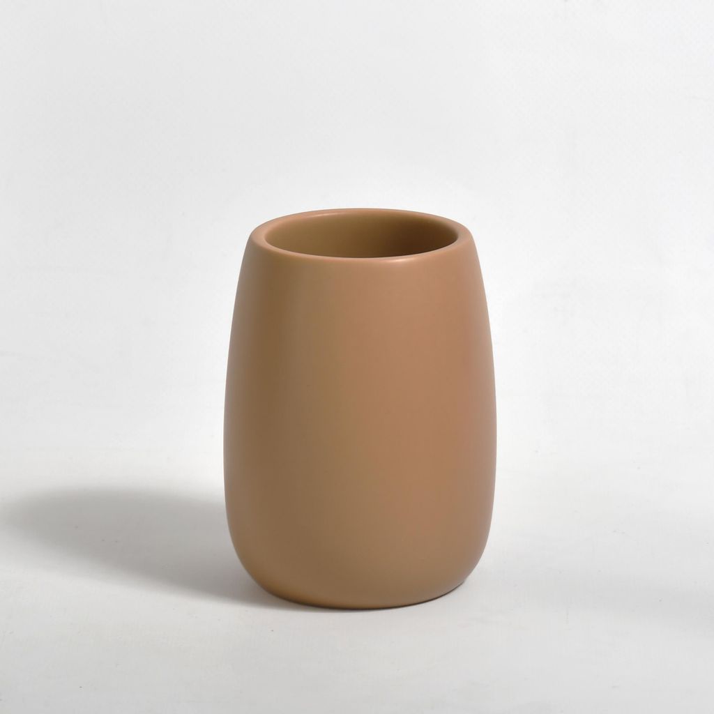 Tandenborstelhouder spirella SVEN cappuccino mat, Productafbeelding 