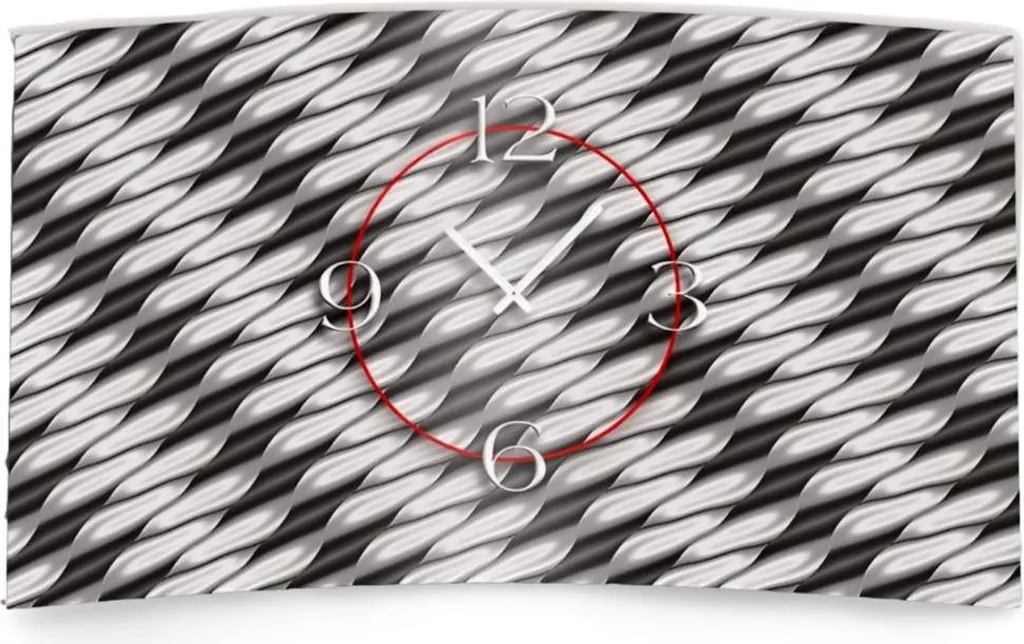 Digital Designer Art abstrakt bunt Designer Wanduhr