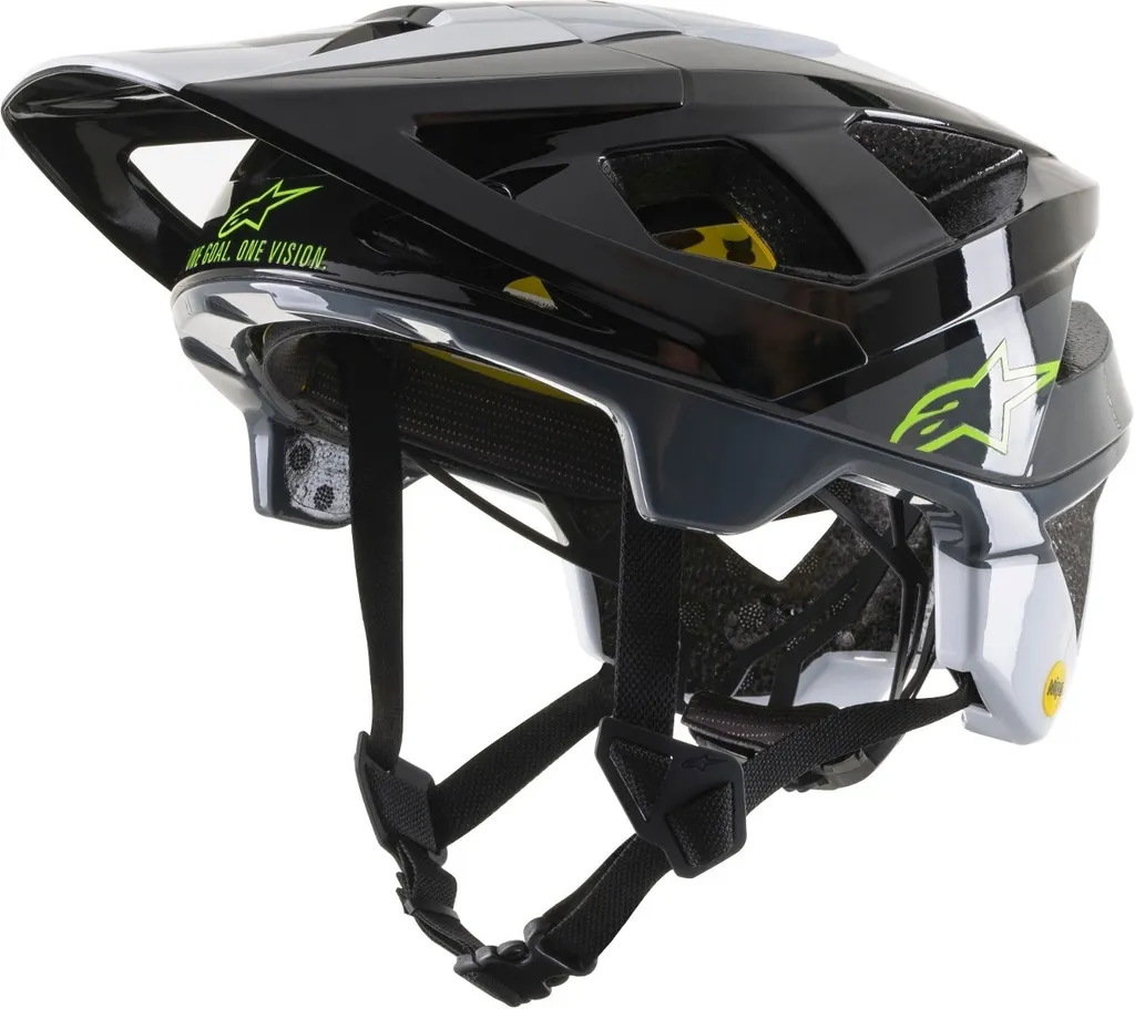 Casque Alpinestars Vector Tech Pilot Noir S avec Protection Renforcée