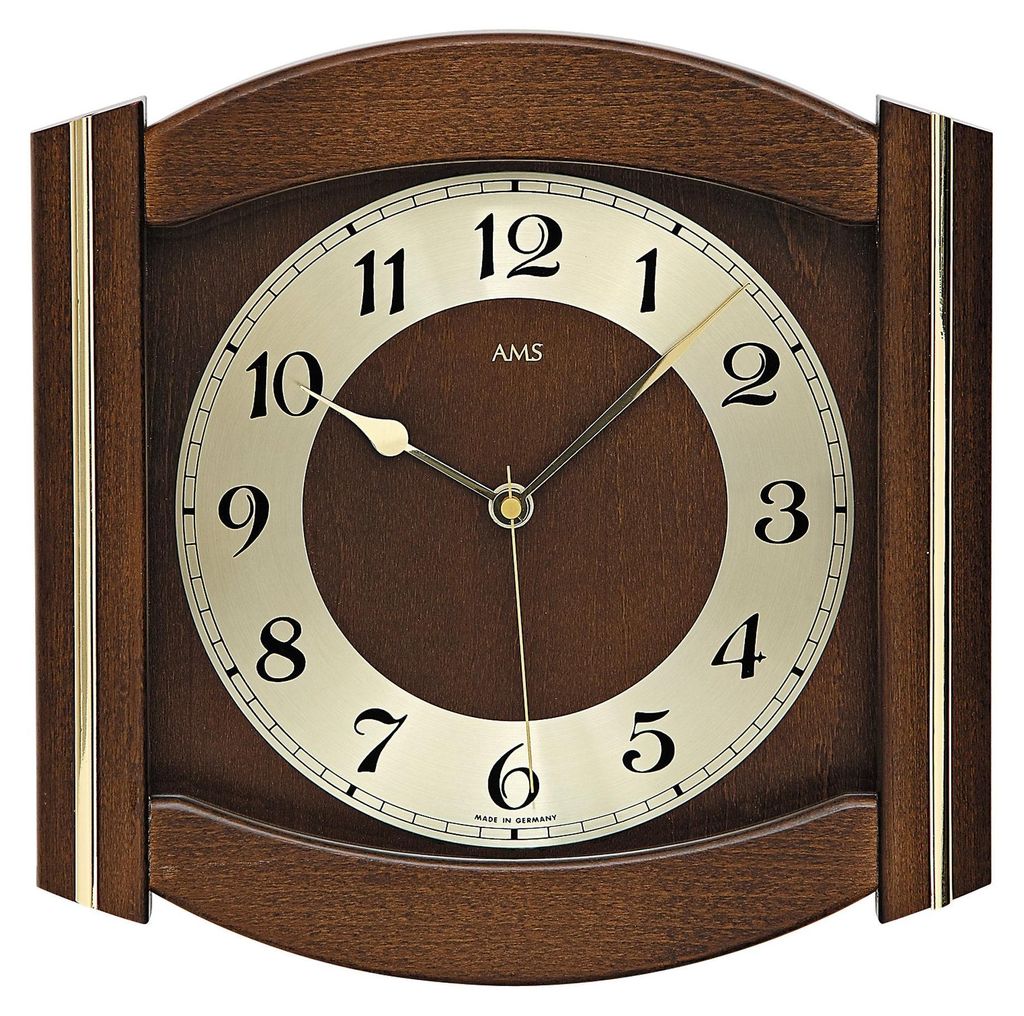 AMS Funk-Wanduhr, Funkwerk, 27x27x5cm, 5822/1 Produktbild 