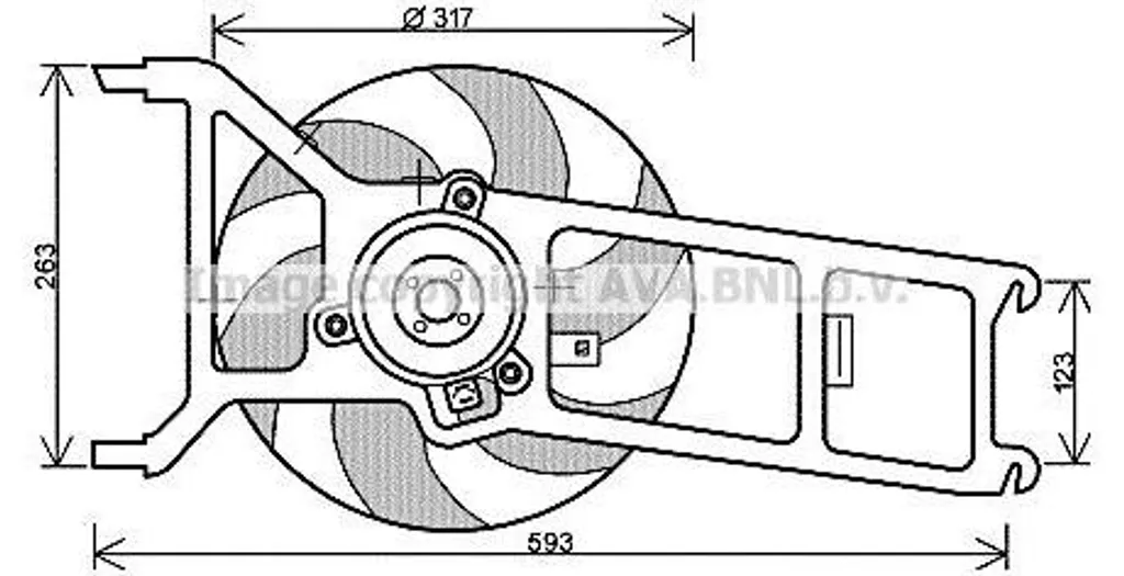 Échangeur d'air Intercooler pour FIAT GRANDE PUNTO 199 Turbo Diesel